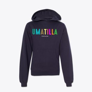 Umatilla Oregon Color Pop Youth Hoodie
