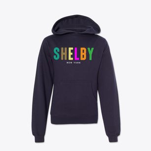 Shelby New York Color Pop Youth Hoodie