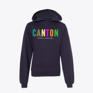 Canton North Carolina Color Pop Youth Hoodie