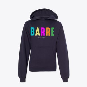 Barre New York Color Pop Youth Hoodie