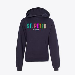 St. Peter Wisconsin Color Pop Youth Hoodie