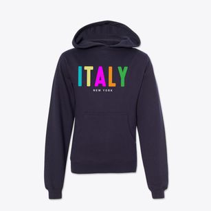 Italy New York Color Pop Youth Hoodie