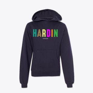Hardin Texas Color Pop Youth Hoodie
