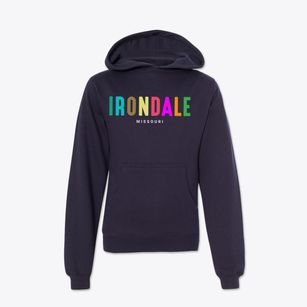 Irondale Missouri Color Pop Youth Hoodie