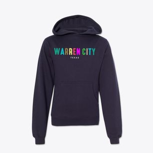 Warren City Texas Color Pop Youth Hoodie