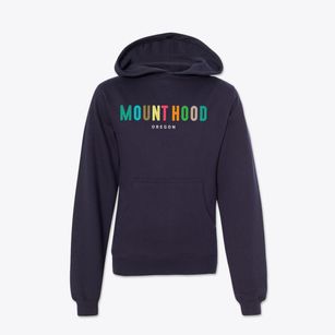 Mount Hood Oregon Color Pop Youth Hoodie