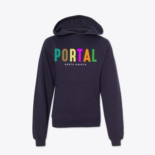 Portal North Dakota Color Pop Youth Hoodie