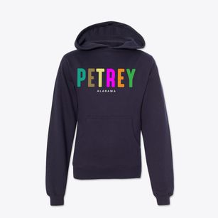 Petrey Alabama Color Pop Youth Hoodie