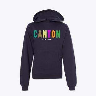 Canton New York Color Pop Youth Hoodie