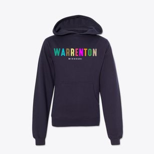 Warrenton Missouri Color Pop Youth Hoodie