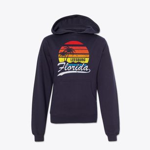 Leesburg Florida Palm Tree Sunset Youth Hoodie