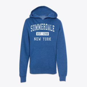 Summerdale New York Classic Established Youth Hoodie