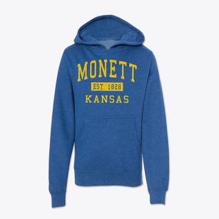 Monett Kansas Classic Established Youth Hoodie