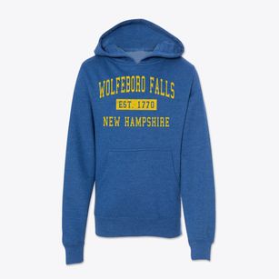 Wolfeboro Falls New Hampshire Classic Established Youth Hoodie