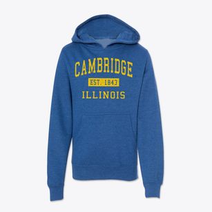 Cambridge Illinois Classic Established Youth Hoodie