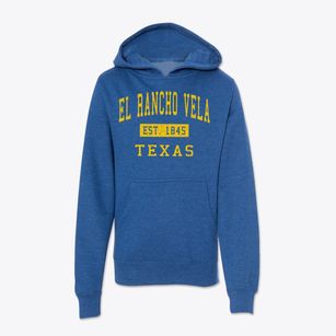 El Rancho Vela Texas Classic Established Youth Hoodie