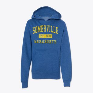 Somerville Massachusetts Classic Established Youth Hoodie