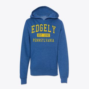 Edgely Pennsylvania Classic Established Youth Hoodie