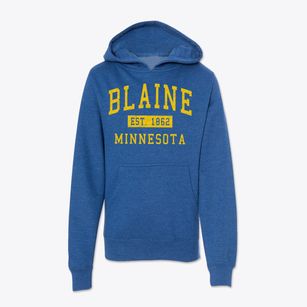 Blaine Minnesota Classic Established Youth Hoodie