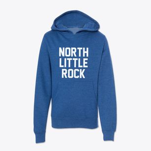 North Little Rock Arkansas Classic Block Youth Hoodie