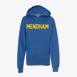 Mendham New Jersey Classic Block Youth Hoodie