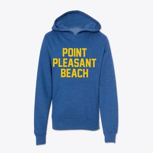 Point Pleasant Beach New Jersey Classic Block Youth Hoodie