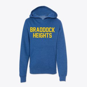 Braddock Heights Maryland Classic Block Youth Hoodie