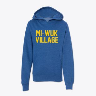 Mi-wuk Village California Classic Block Youth Hoodie