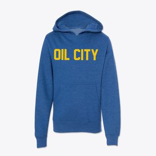 Oil City Louisiana Classic Block Youth Hoodie