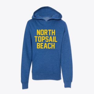 North Topsail Beach North Carolina Classic Block Youth Hoodie