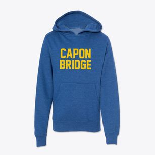 Capon Bridge West Virginia Classic Block Youth Hoodie