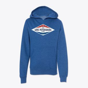 Lake Petersburg Illinois Diamond Star Youth Hoodie