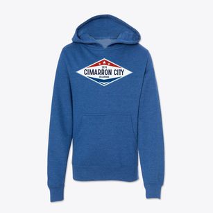 Cimarron City Oklahoma Diamond Star Youth Hoodie