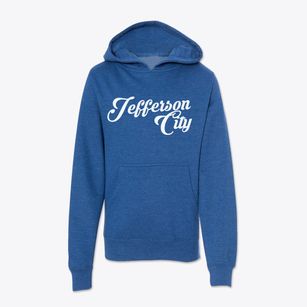 Jefferson City Missouri Vintage Team Youth Hoodie