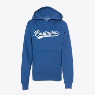 Burlington Iowa Vintage Team Youth Hoodie