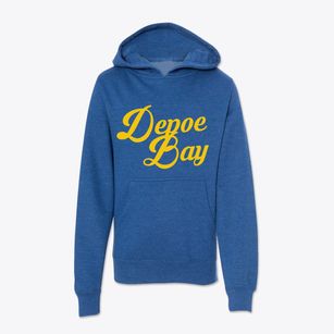 Depoe Bay Oregon Vintage Team Youth Hoodie