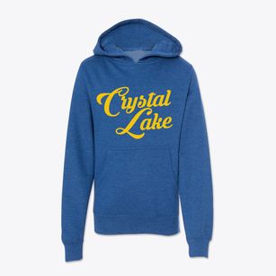 Crystal Lake Iowa Vintage Team Youth Hoodie