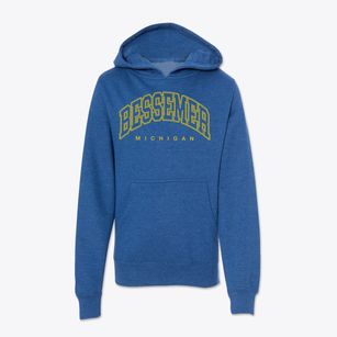 Bessemer Michigan Inline Youth Hoodie