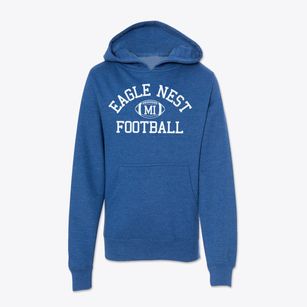 Eagle Nest Michigan Football Youth Hoodie