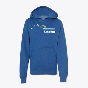 Lincoln Oregon Mountain View Youth Hoodie