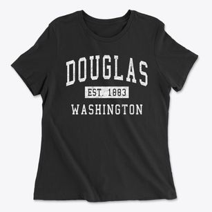 Douglas Washington Classic Established Women's Cotton T-Shirt