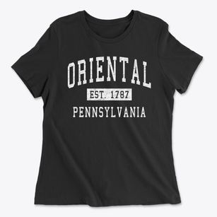 Oriental Pennsylvania Classic Established Women's Cotton T-Shirt