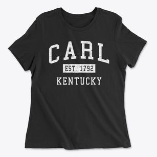 Carl Kentucky Classic Established Women's Cotton T-Shirt