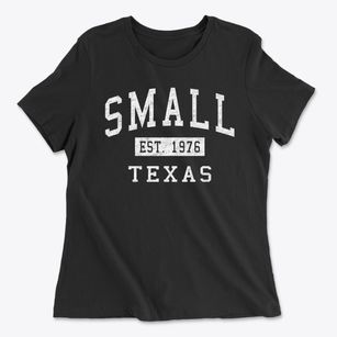 Small Texas Classic Established Women's Cotton T-Shirt
