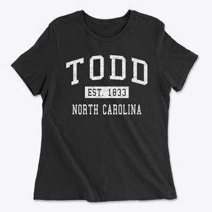 Todd North Carolina Classic Established Women's Cotton T-Shirt