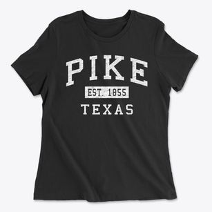 Pike Texas Classic Established Women's Cotton T-Shirt