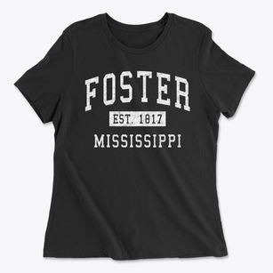 Foster Mississippi Classic Established Women's Cotton T-Shirt