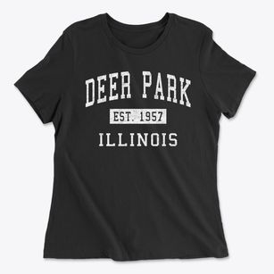 Deer Park Illinois Classic Established Women's Cotton T-Shirt