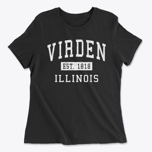 Virden Illinois Classic Established Women's Cotton T-Shirt
