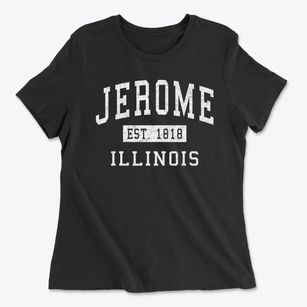 Jerome Illinois Classic Established Women's Cotton T-Shirt